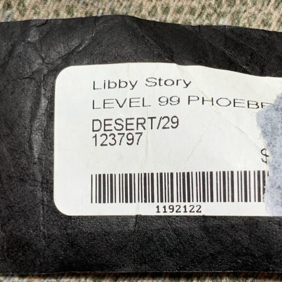 •- NWT Level 99 Phoebe Cutoff Snakeskin Short G15 - Picture 7 of 9